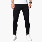 Men's Skinny Jeans with Slim Fit and Tapered Legs - Image 4