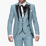 Men’s Three-Piece Suit with Lapels and Closure - Image 8