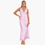 Lace Maxi Dress - Women's Style with V-Neck and Elegance - Image 7