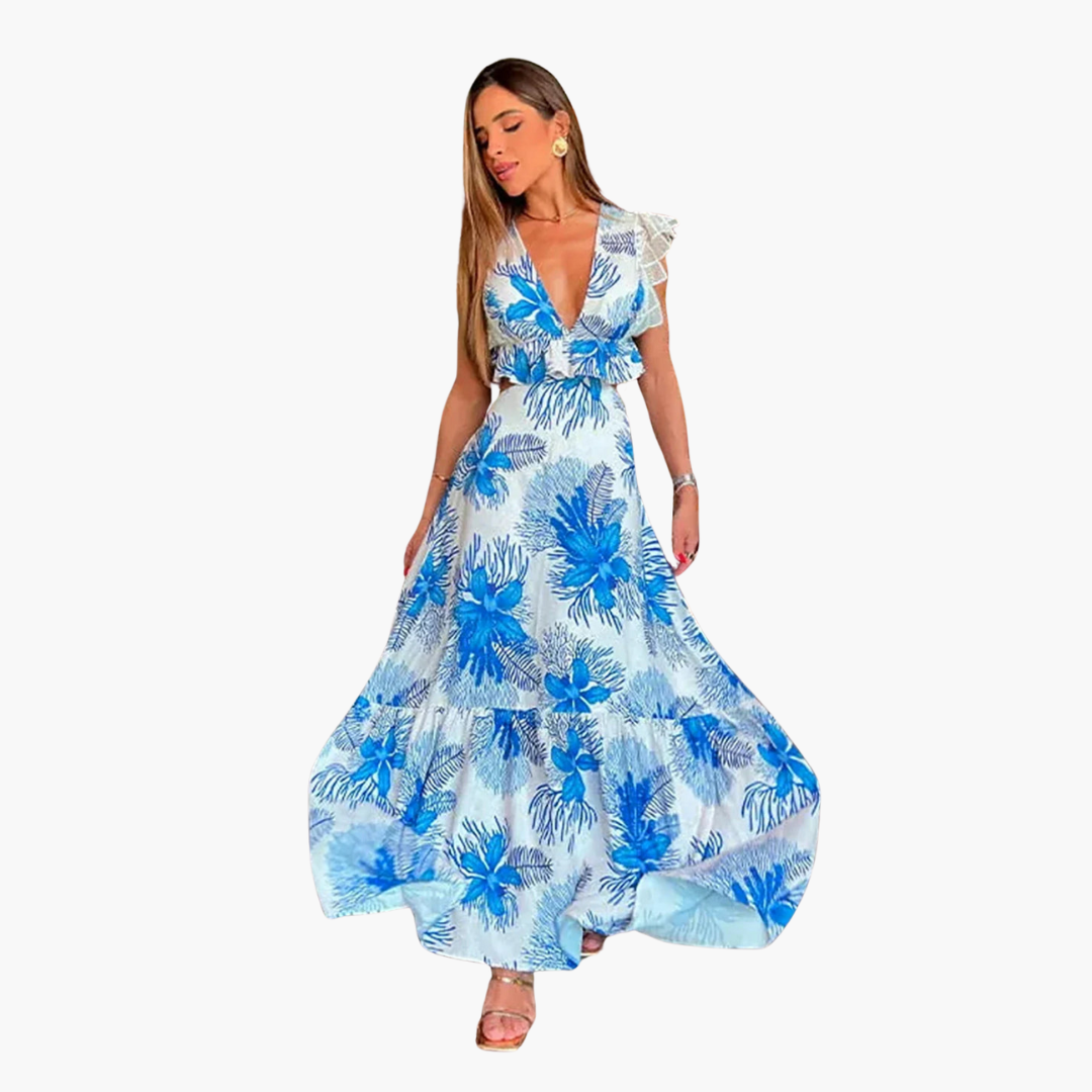 6_9f27e3aa-5434-4618-961f-5abdee11fb63.png Fashionable Lace Maxi Dress - Elegant Evening Dress for Women - Image 1