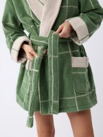 Windowpane Resort Robe - Last Chance - Image 18