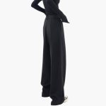 Asymmetric Women's Pants with Slim Fit – Modern & Elegant - Image 3