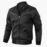 Men's Zip-Up Bomber Jacket – Modern & Lightweight - Image 5
