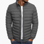 Men’s Jacket with Hood and Zipper Closure - Image 6