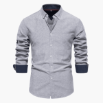 Comfortable Men's Slim Fit Shirt – Elegant Casual Style - Image 6