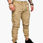 Men's Cargo Jogger Pants - Comfortable Leisure Pants - Image 6