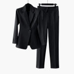 Elegant Blazer Suit for Women - with Tailored Pants - Image 6