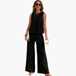 Comfortable Two-Piece Set for Women - Summer Casual Style - Image 7
