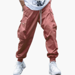 Men's Cargo Jogger Pants with Drawstring and Elastic Cuffs - Image 6