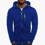 Men’s Hooded Jacket with Zipper and Pockets - Image 10
