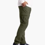 Men's Summer Cargo Pants with Pockets and Adjustable Waist - Image 2