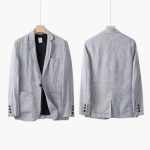 Men's Suit Set with Blazer and Pants for Spring Summer - Image 6