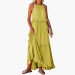 Maxi Dress Layers - Ruffle Dress for Women, Elegant & Airy - Image 20