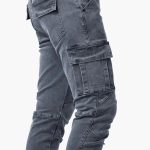 Men’s Cargo Jeans with Stretch and Pockets - Image 6