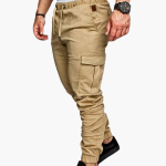 Men's Cargo Jogger Pants - Comfortable Leisure Pants - Image 7