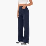 High Waist Palazzo Pants for Women with Button Placket – Stylish & Comfortable - Image 11