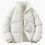Warm Women's Puffer Jacket with Fleece Lining and Hood - Image 7