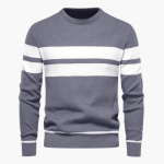 Striped Men's Sweater – Warm, Comfortable & Stylish in Winter - Image 7