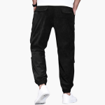 Men's Corduroy Pants with Waistband and Side Pockets - Image 7
