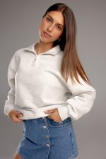 Women's CityScape Quarter Zip - Last Chance - Image 7