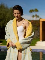 Windowpane Resort Robe - Last Chance - Image 27