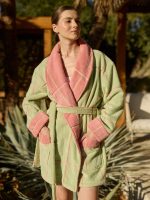 Windowpane Resort Robe - Last Chance - Image 36