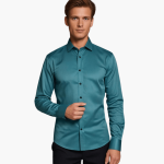 Men's Slim Fit Shirt - Classic, Elegant Fit - Image 8