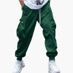 Men's Cargo Jogger Pants with Drawstring and Elastic Cuffs - Image 7