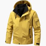 Men's Ski Jacket with Hood and Zipper - Image 11