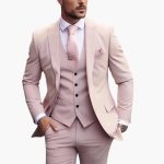 Men’s Formal Suit Set with Jacket and Vest - Image 8