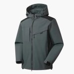 Men's Ski Jacket with Hood and Zipper Pockets - Image 12