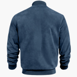 Men's Bomber Jacket with Zipper and Side Pockets - Image 8