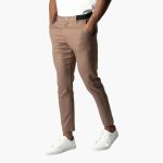 Men’s Stretch Chinos with Elastic Waistband and Slim Legs - Image 8