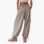 Women's Pajama Set with Button Top and Elastic Pants - Image 6