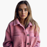 Women's Fleece Jacket with Buttons – Cozy & Warm - Image 8