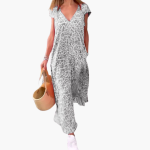 Leo Maxi Dress for Women – V-Neck and Loose Fit - Image 8