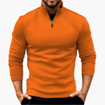 Sweatshirt with Zipper for Men, Sporty & Comfortable - Image 8