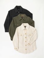 Women's Boucl?? Shacket - Last Chance - Image 16