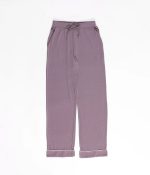 Women's Bamboo Rib-Knit Classic Long Sleeve Pajama Set - Image 42