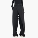 Asymmetric Women's Pants with Slim Fit – Modern & Elegant - Image 2