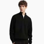 Men's Merino Zip Sweater Soft & Warm - Image 4
