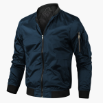 Men's Zip-Up Bomber Jacket – Modern & Lightweight - Image 7