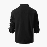 Men's Long Sleeve Shirt – Premium Cotton, Slim Fit, Elegant - Image 4