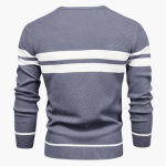 Striped Men's Sweater – Warm, Comfortable & Stylish in Winter - Image 8