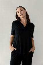 Women's Bamboo Stretch-Knit Short Sleeve Polo - Last Chance - Image 22
