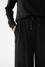 Women's Brushed Bamboo Wide Leg Patch Pocket Pant - Last Chance - Image 11