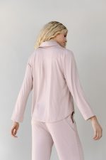 Women's Bamboo Stretch-Knit Long Sleeve Polo - Last Chance - Image 2