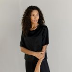 Serenity Silk Scoop Neck Tee - Last Chance - Image 6
