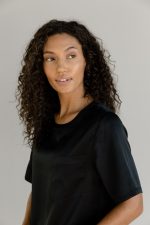 Serenity Silk Scoop Neck Tee - Last Chance - Image 11