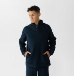 Men's Brushed Bamboo Quilted Snap Pullover - Last Chance - Image 13